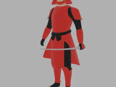 Samurai Free 3D model