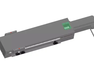 Single Axis Robot - Linear Actuator  3D model