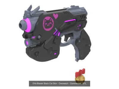 Overwatch - Part 1 - 15 Printable models - STL - Commercial 3D Model Pack