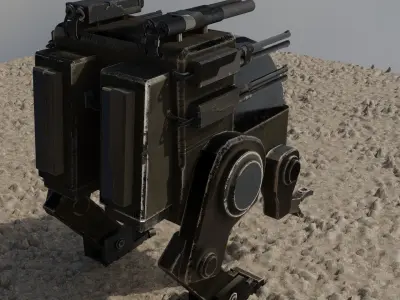robot Free low-poly 3D model