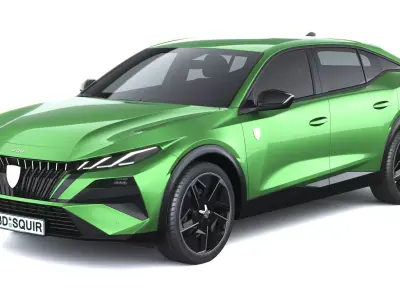 Peugeot 408 2026 3D model