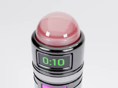 3D MODEL CapSule Bomb 1 3D model