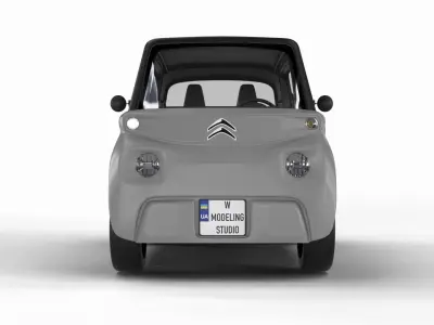 Citroen Ami 2020 3d model 3D model purchase
