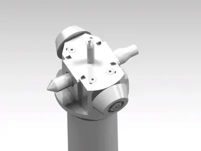 Roller hemming tool 3D model