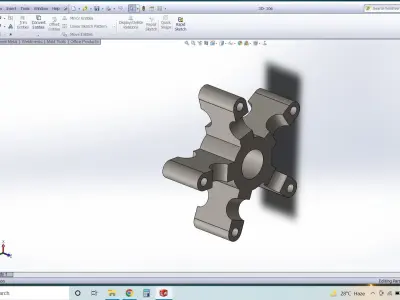 3D IMPELLER machine tool spindle 3D model