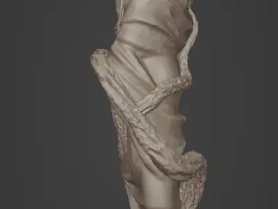 Kaliope 3D scanned model Free 3D model