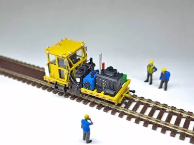 N Scale Spike Driver MOW 3D print model