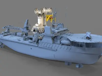 AXtech 420t Special Handling System 3D print model