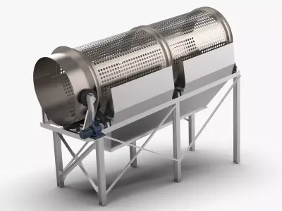 Drum Rotary Screen 3D model