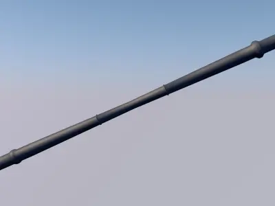 Double bladed  Free low-poly 3D model