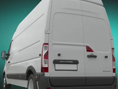 Renault Master 2015 PanelVan L3H3 RWD 3D model