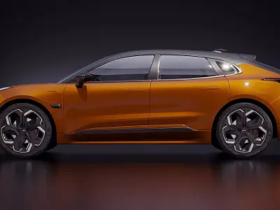  Zeekr 001 2018 3D model