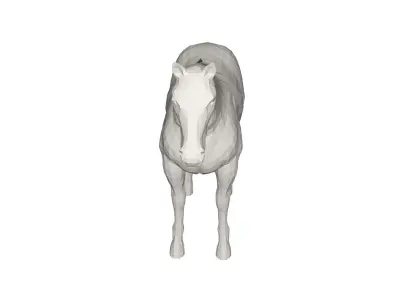 Horse Low-poly 3D model purchase