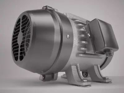 Electric Motor 3D model order