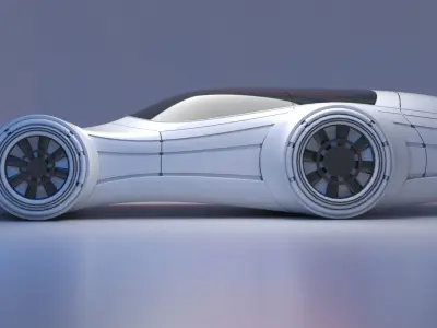 Future Car 26 3D model