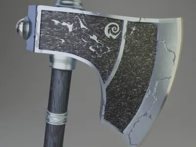 Axe Lupus Free 3D model