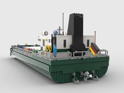 Cargo ship Container ship  LEGO TOY  3D model