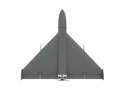 Shahed military drone 3D model