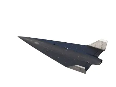 WZ-8 Hypersonic Reconnaissance Drone UAV 3D model