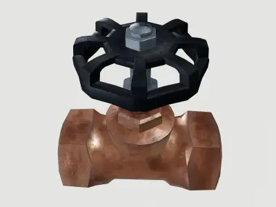 Valve 3D model buy
