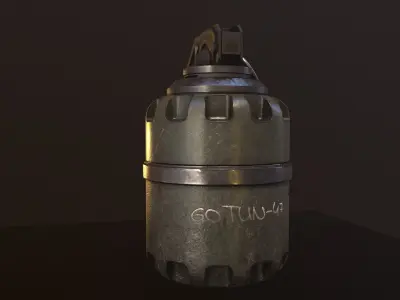 Grenade V3 3D model