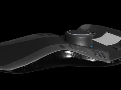 3D Mouse futuristic gaming 3D model