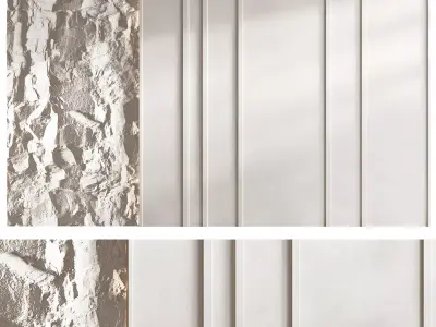 Wall 3d panel 04 Free 3D model
