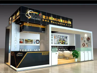 Exhibition - Area -6X3-3DMAX2012-3 3D model