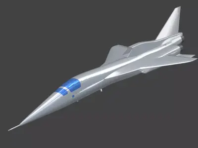  XB-1 Baby Boom 3D print model