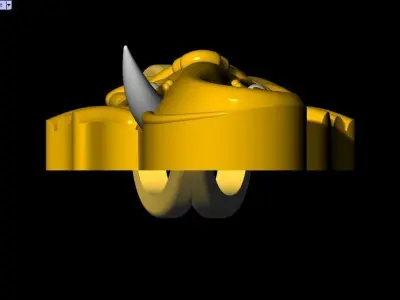 Small Ganpati Pendant - 0042 3D print model