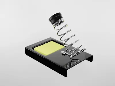Soldering Iron Stand 3D model
