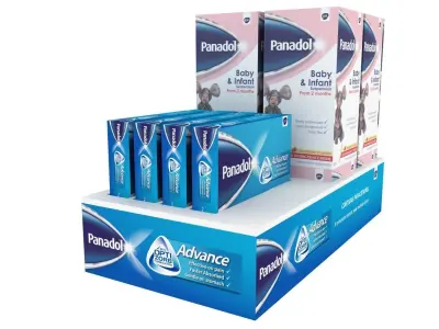 Pharmacy display Free 3D model