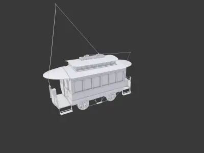 Small Trolley 3D model