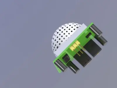 PIR egg Free 3D model