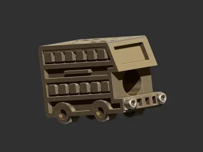 Pandora English Tram  3D print model