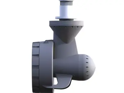 AZIPOD 68MM FOR MODELSHIP 3D print model