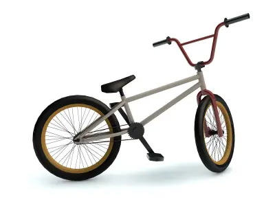 Bicycle bmx bike 3D model purchase