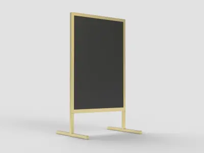 Advertising Stand 3D model purchase