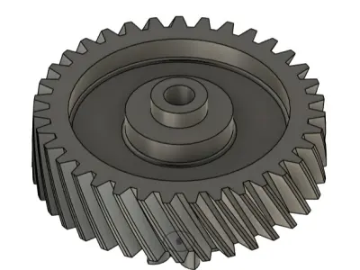 Gear for shreder 3D print model
