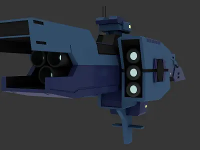 ESF-SC01 Baikal-class 3D model