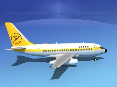 Boeing 737-100 Condor 3D model