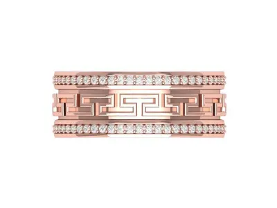Wedding Ring  3D print model 252