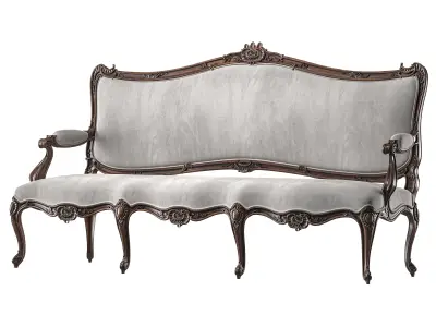 roberto rococo sofa art 732 3D model