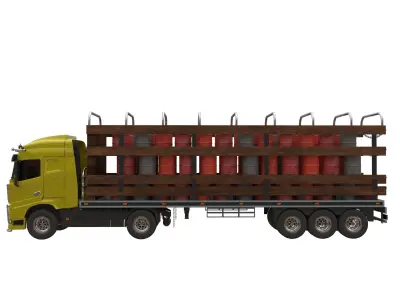 volvo fh 16 truck 3 3D model