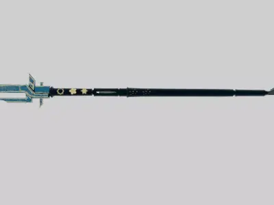 Sword model HALLS OF DAWN Low-poly 3D model