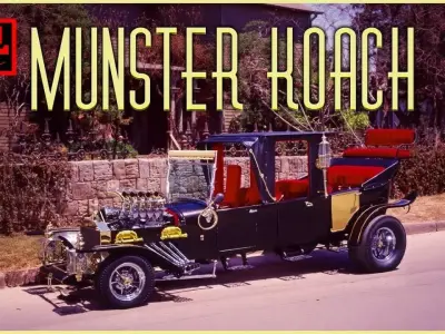 Herman Munster Mobile Coach The Munsters 3D model