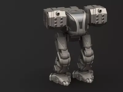Robot mech 1 3D print model