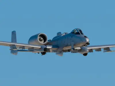 Fairchild Republic A-10 Thunderbolt II 3D model