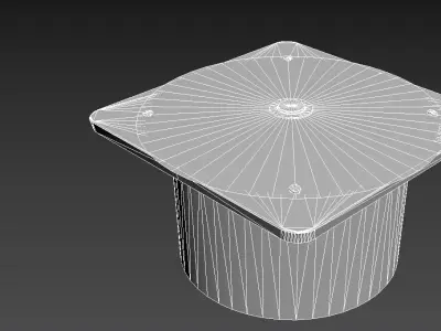  Industrial Fan Exhaust  FBX with textures Low-poly 3D model