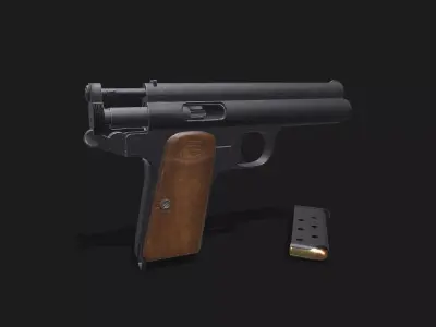 Frommer Stop 1912 Low-poly PBR Low-poly 3D model